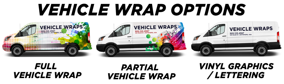Mobile Marketing with Vehicle Wraps vehicle wrap options